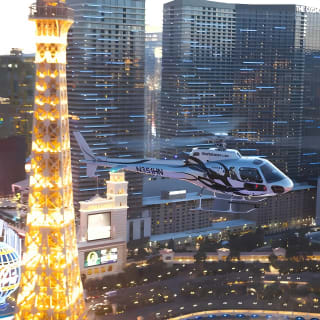 Las Vegas Helicopter Night Strip Flight Tour with Optional Dinner 8