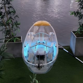 Night Guide: Clear LED Kayaking Experience in Condado Lagoon 10