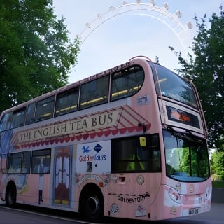 English Afternoon Tea Bus & Panoramic Tour of London- Lower Deck 1