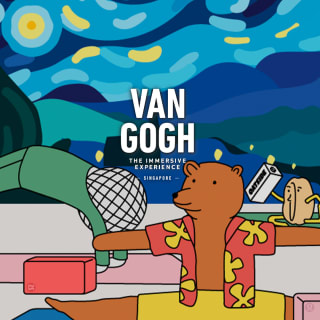 The Art of Flow - Yoga at Van Gogh: The Immersive Experience 1