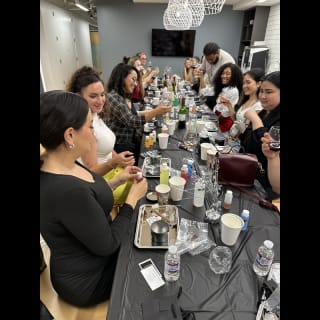 Celebrate Mother's Day Making Candles, Bath Soaps  & Sipping Wine. 4