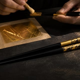 Kinpaku: Japanese Gold Leaf Chopstick Workshop 1