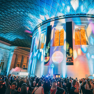 80s Silent Disco inside The British Museum 5