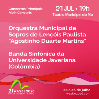 21º Conferência Internacional da WASBE RIO 2026. 1