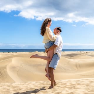 Photoshooting session in the magical Maspalomas Dunes 1