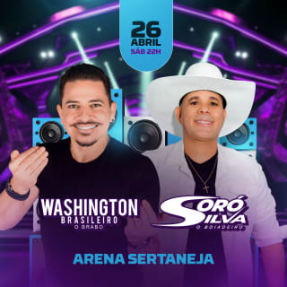 Show do Washington Brasileiro e Soró Silva no Arena Sertaneja 1