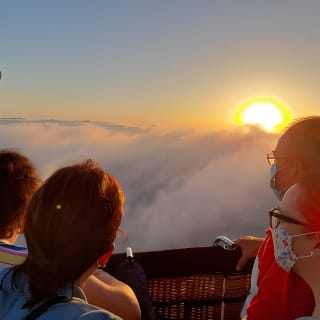 Romantische Ballonfahrt bei Sonnenaufgang auf Mallorca 12
