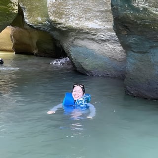 Cave, Waterfall and River Adventure in Charco Azul from San Juan 14