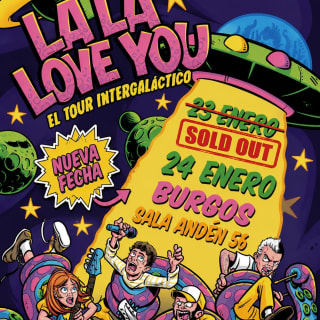 "La La Love You" Tour at Sala Andén 56, Burgos 2027 1