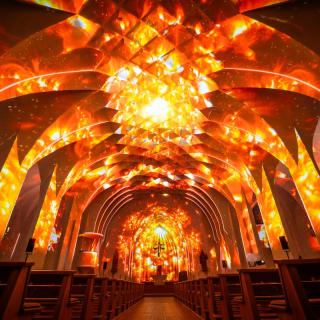 PROJEKTIL presents: GENESIS, eine immersive Lichtshow in Neu-Ulm 2