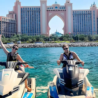 90-Minuten-Dubai Palm Jumeirah Jetski-Tour 17