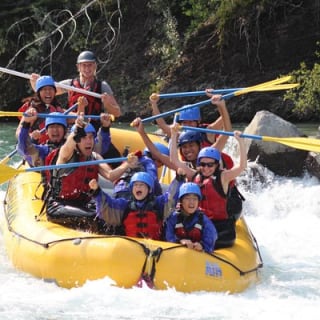 Aventura de rafting en el río Kananaskis 1