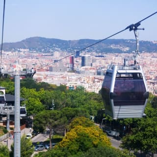 Billets pour le téléphérique de Montjuic : Barcelone vue d'en haut 5