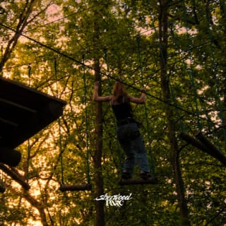 Avventura notturna a Sherwood Parc: arrampicata su rete e tiro con l'arco! 15