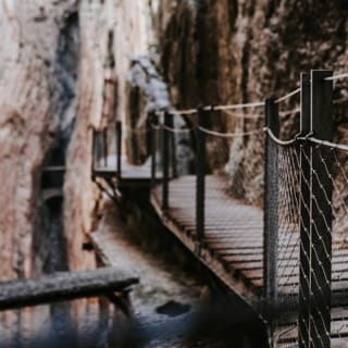 Caminito del Rey: Visita guiada en francés + Traslado de ida 3