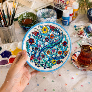 Painting Classes Montgomery: Ceramic Plates & Bowls 1