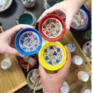 Painting Classes Montgomery: Ceramic Plates & Bowls 4