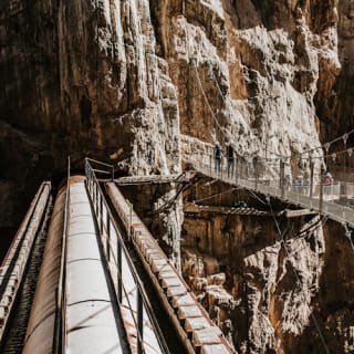 Caminito del Rey: Visita guiada en francés + Traslado de ida 6