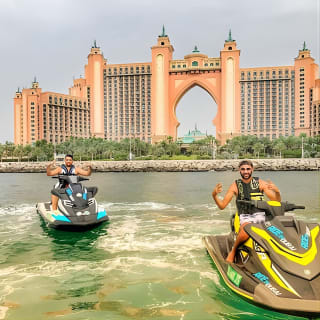 90-Minuten-Dubai Palm Jumeirah Jetski-Tour 18