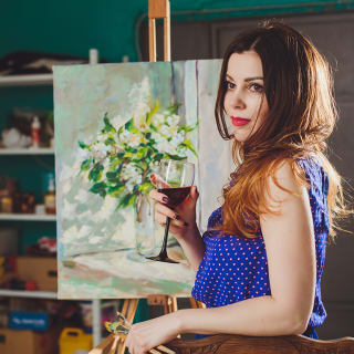 Paint and Sip Art Lessons 1