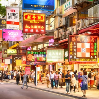 HK: Sunset Victoria Harbour Cruise con degustazione di dim sum 8