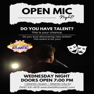 Wednesday Night Open Mic at The Laff House 1