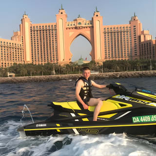 90-Minuten-Dubai Palm Jumeirah Jetski-Tour 19