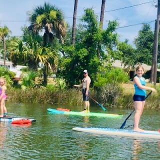 Stand Up Paddle Board Lesson in Panama City Florida 1