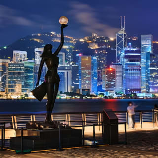 HK: Sunset Victoria Harbour Cruise con degustazione di dim sum 9