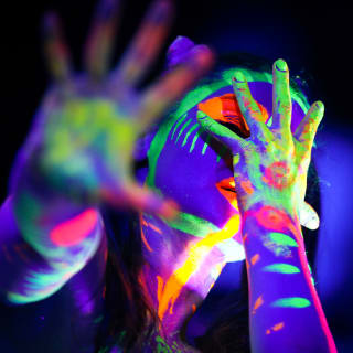 Neon Naked Life Drawing: Greenwich Edition 3