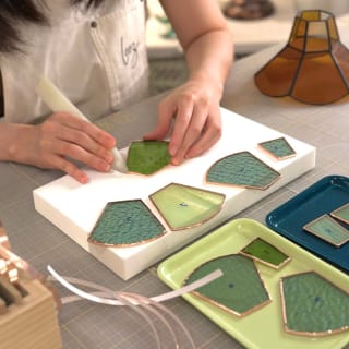 Reezu Art Studio: classes d'un jour de travail en vitrail 1