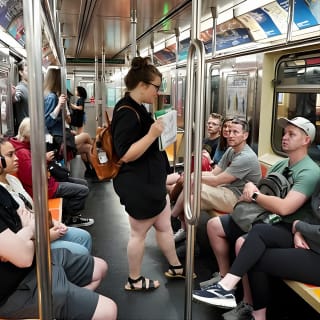 NYC Underground Subway Walking Tour 12