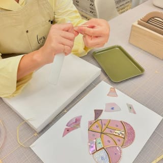 Reezu Art Studio: classes d'un jour de travail en vitrail 5