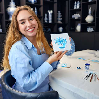 Taller de Pintura en Azulejos Holandeses Tradicionales en Ámsterdam 19