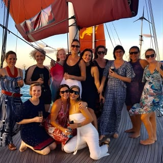 Shaolin Sunset Sailing Aboard Authentic Chinese Junk Boat 2