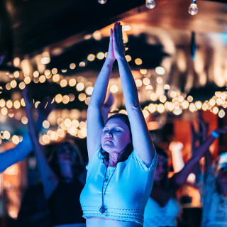 Deep House Yoga at The Sydney Solstice Festival 1