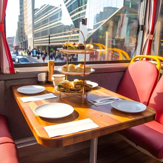 English Afternoon Tea Bus & Panoramic Tour of London- Lower Deck 12