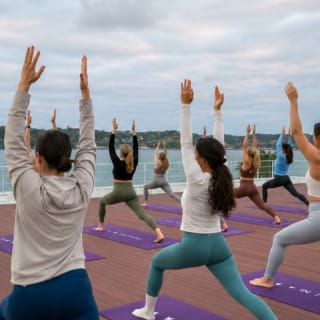Rooftop Pilates Flow au Hyatt Regency Lisbonne 1