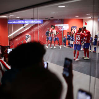 Atlético de Madrid: Experiencia túnel de vestuario + partido 7