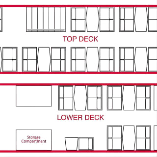 English Afternoon Tea Bus & Panoramic Tour of London- Lower Deck 13