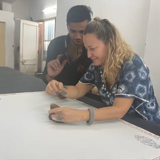 Learn Hand Block Printing Techniques & Print Your Own Fabric 5