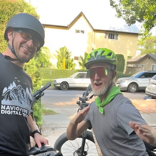 G'day LA by luxury e-bike: Griffith Park, Observatory to LA River 17