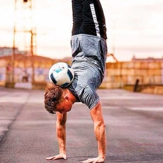 Taller de Freestyle Football en Londres 1