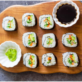 Sushi enrollado a mano - Houston 2