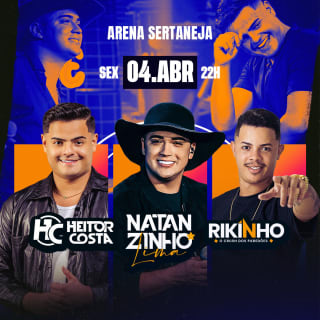 Show do Natanzinho Lima e Heitor Costa no Arena Sertaneja 1
