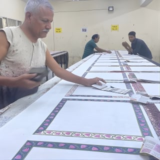Learn Hand Block Printing Techniques & Print Your Own Fabric 6