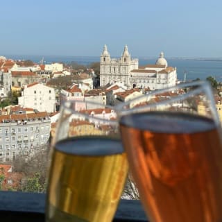 São Jorge Castle Church Tower + drink 2