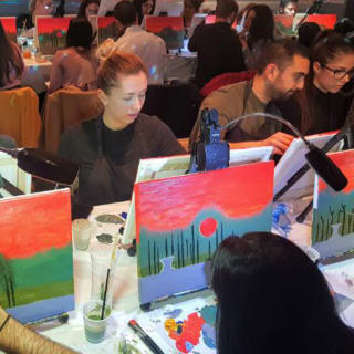 Painting Class with Artistique Paint Club 4
