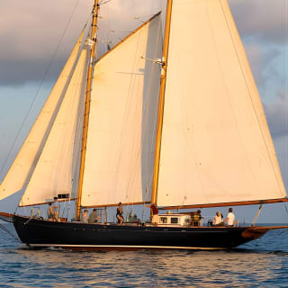 Sailing on Historic Schooner When And If in Salem, MA 9