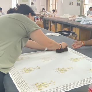 Learn Hand Block Printing Techniques & Print Your Own Fabric 7